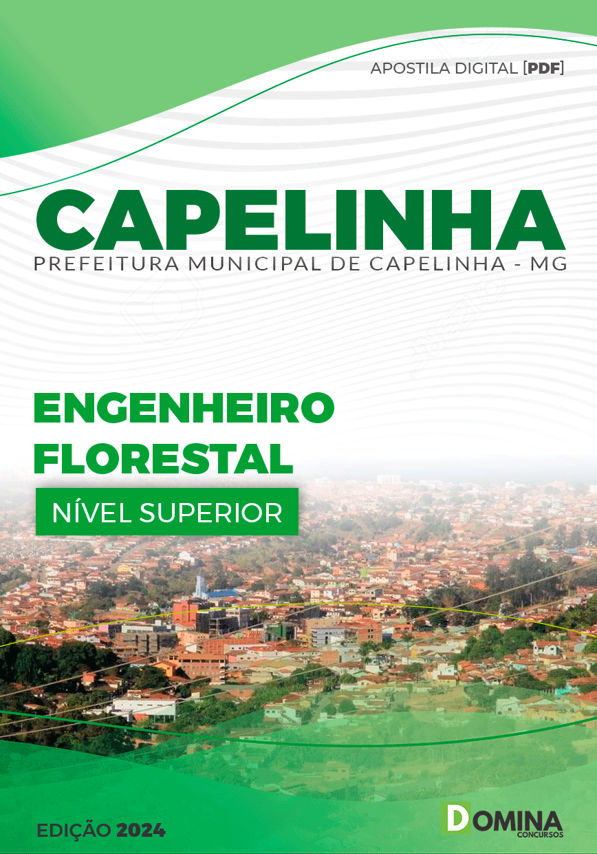 Apostila Pref Capelinha MG 2024 Engenheiro Florestal
