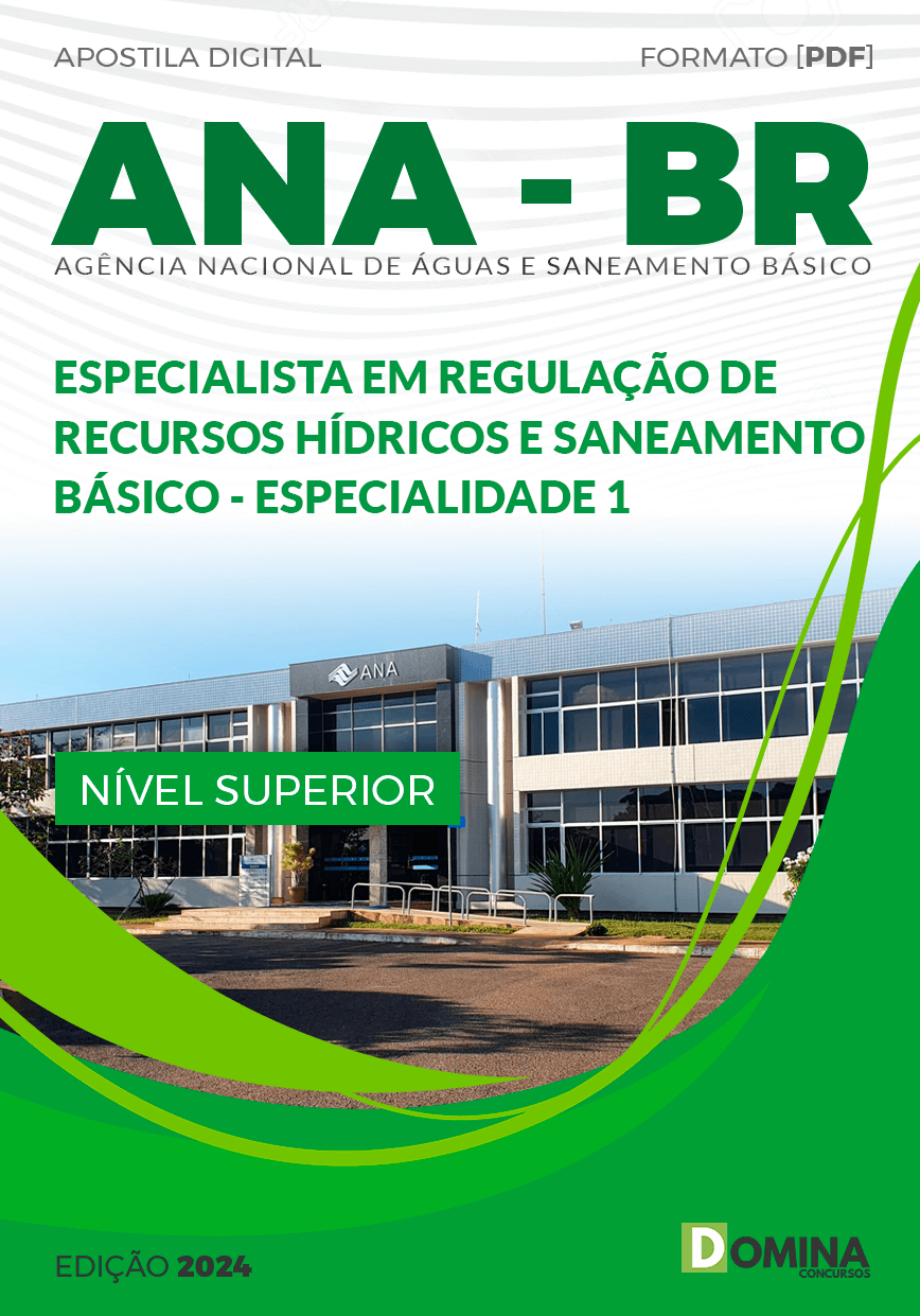 Apostila ANA 2024 Especialista Regulamentação Recurso Hídricos 1