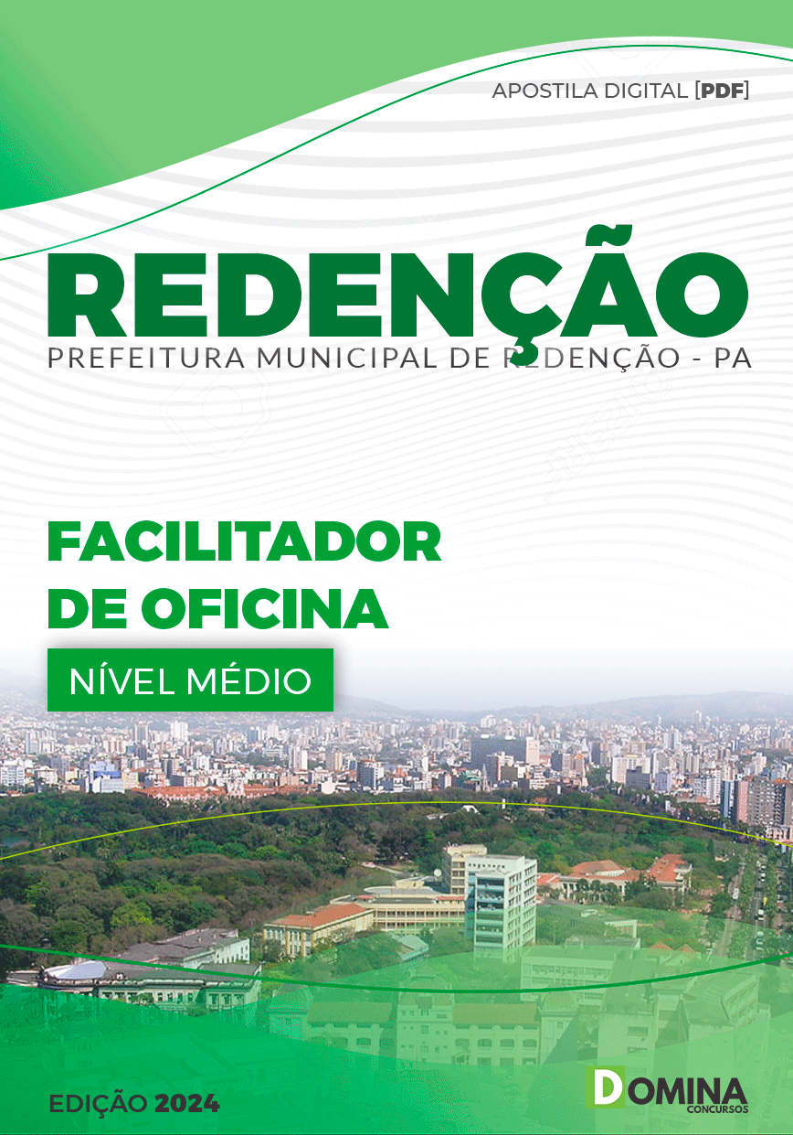 Apostila Pref Redenção PA 2024 Facilitador OficinaApostila Pref Redenção PA 2024 Facilitador Oficina