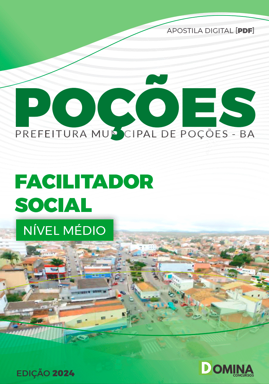 Apostila Pref Poções BA 2024 Facilitador Social