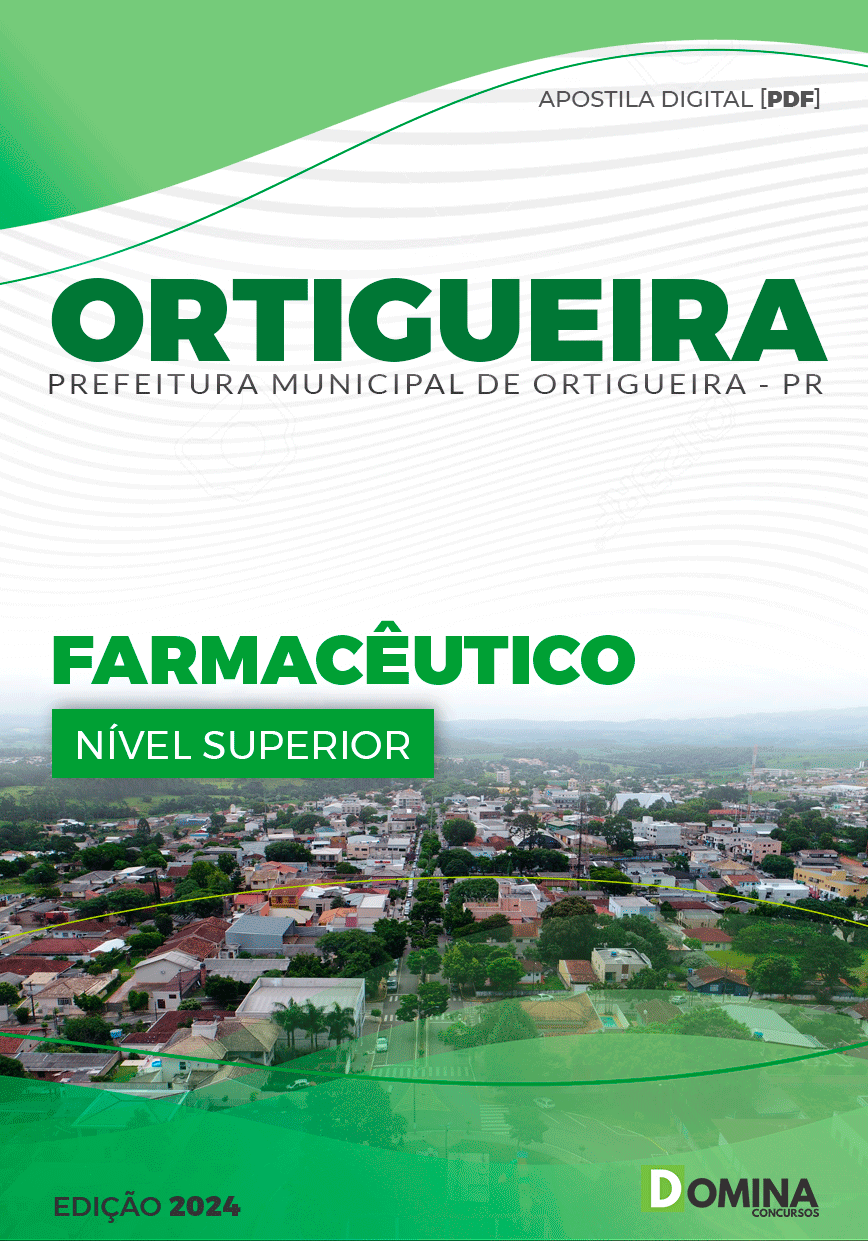 Apostila Pref Ortigueira PR 2024 Farmacêutico