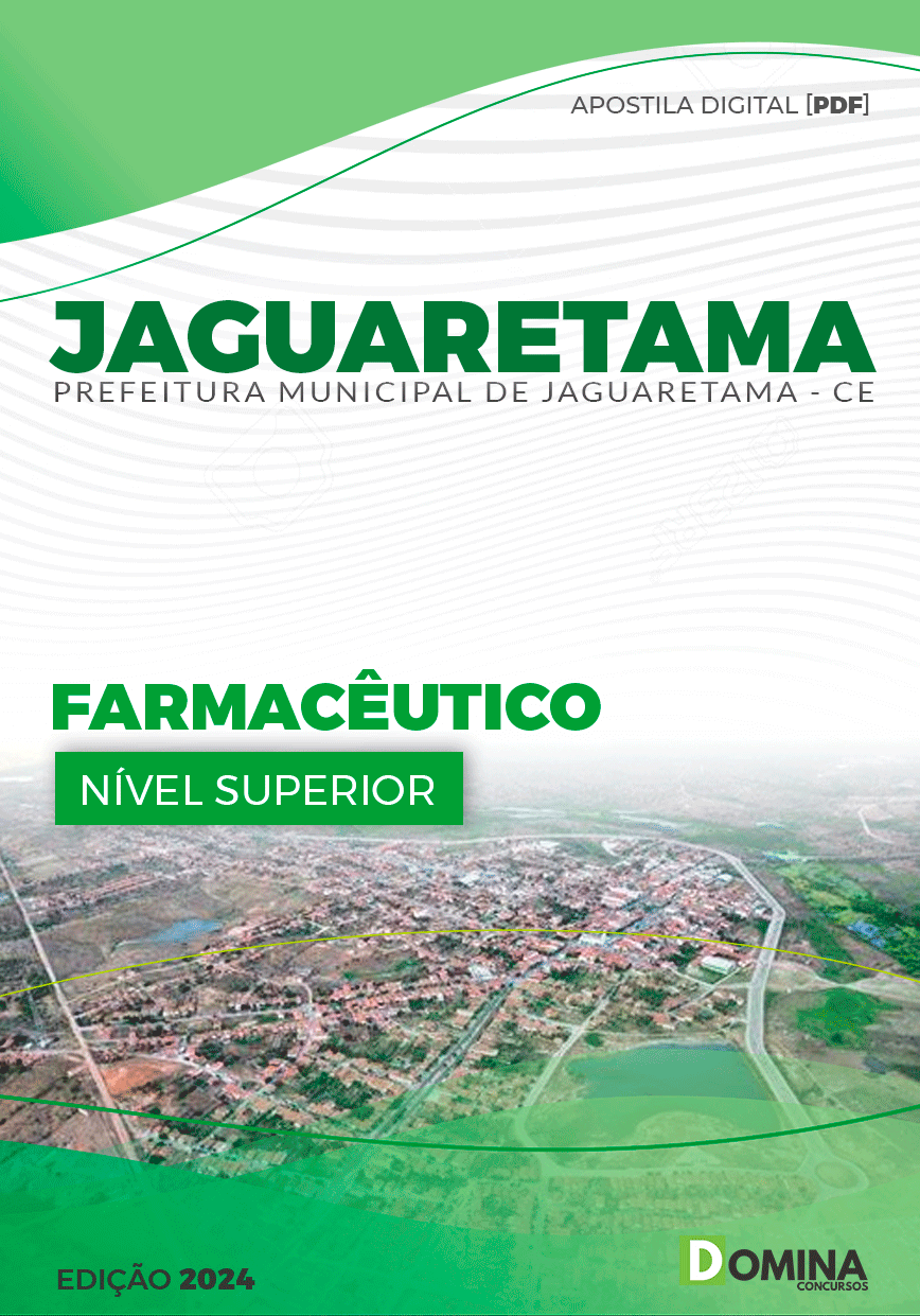 Apostila Pref Jaguaretama CE 2024 Farmacêutico