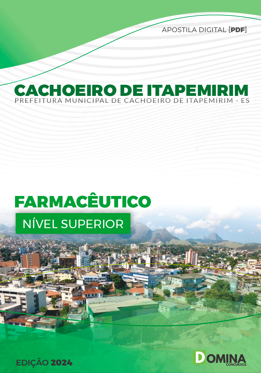 Pref Cachoeiro de Itapemirim ES 2024 Farmacêutico