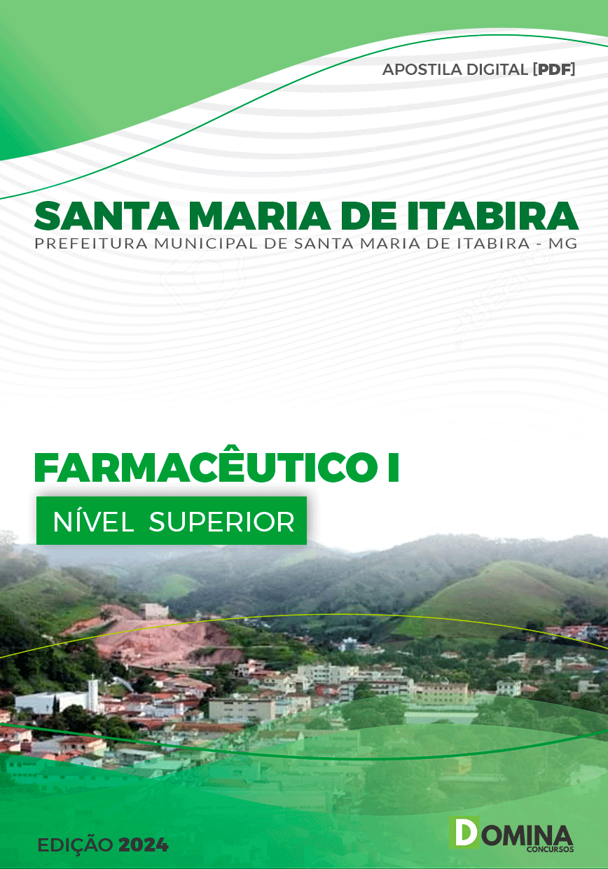 Apostila Pref Santa Maria Itabira MG 2024 Farmacêutico