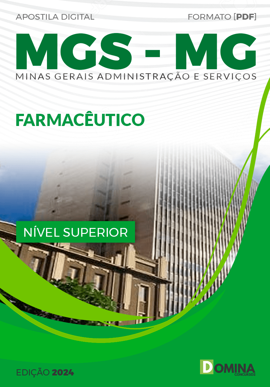 Apostila Concurso MGS MG 2024 Farmacêutico