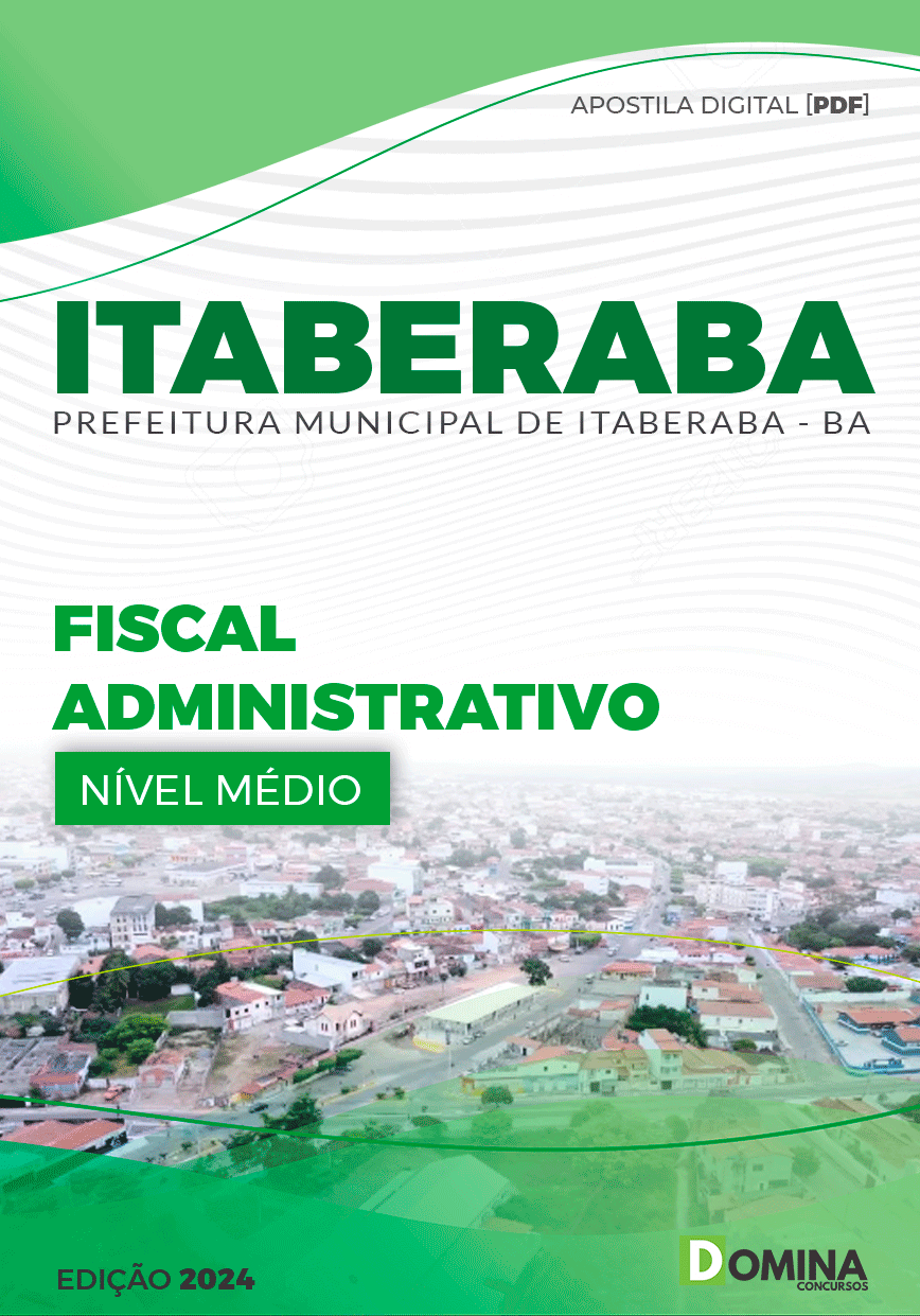 Apostila Pref Itaberaba BA 2024 Fiscal Administrativo