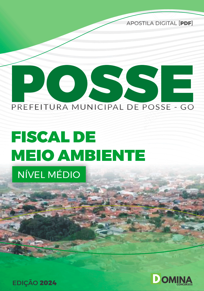 Apostila Pref Posse GO 2024 Fiscal de Meio Ambiente