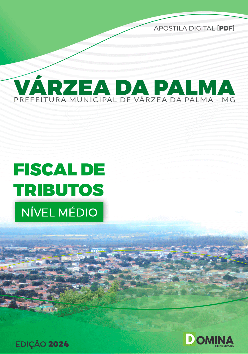 Apostila Pref Várzea da Palma MG 2024 Fiscal de Tributos