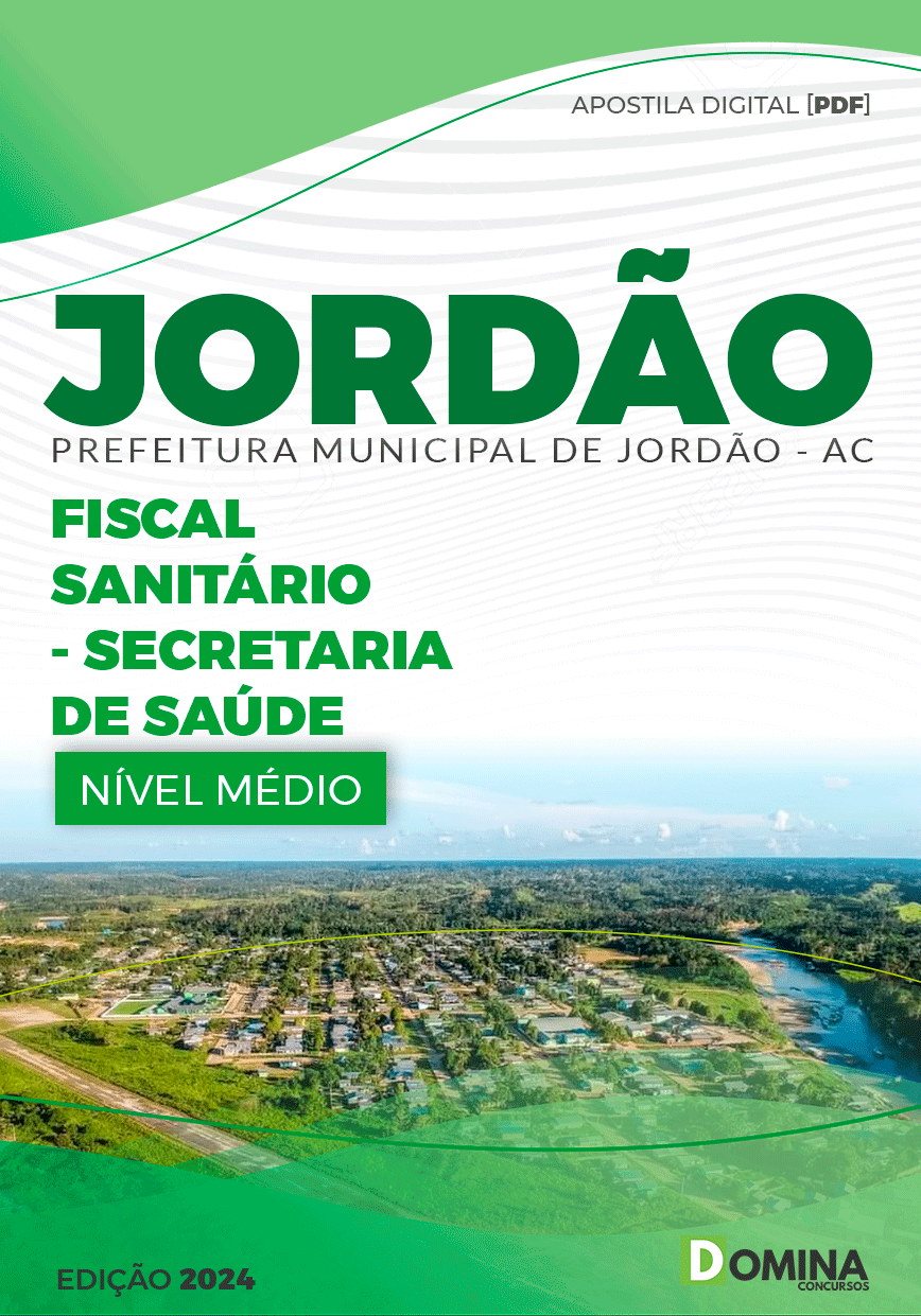 Apostila Pref Jordão AC 2024 Fiscal Sanitário