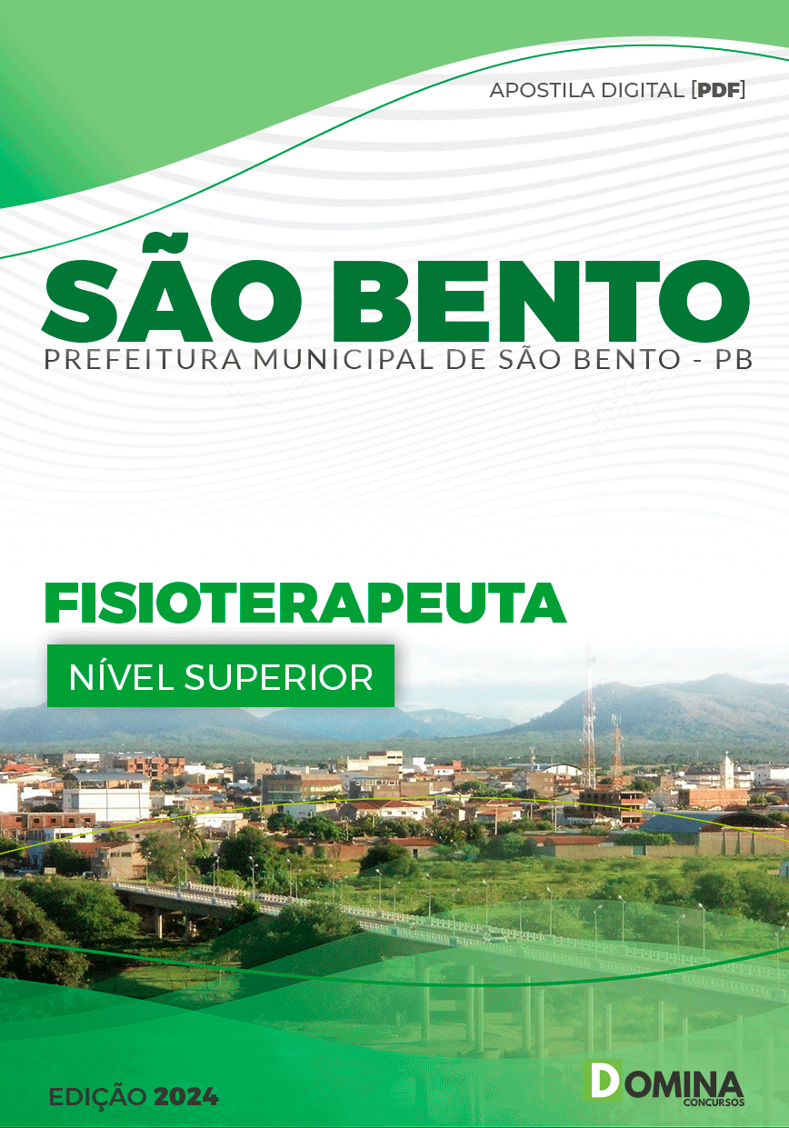Apostila Pref São Bento PB 2024 Fisioterapeuta