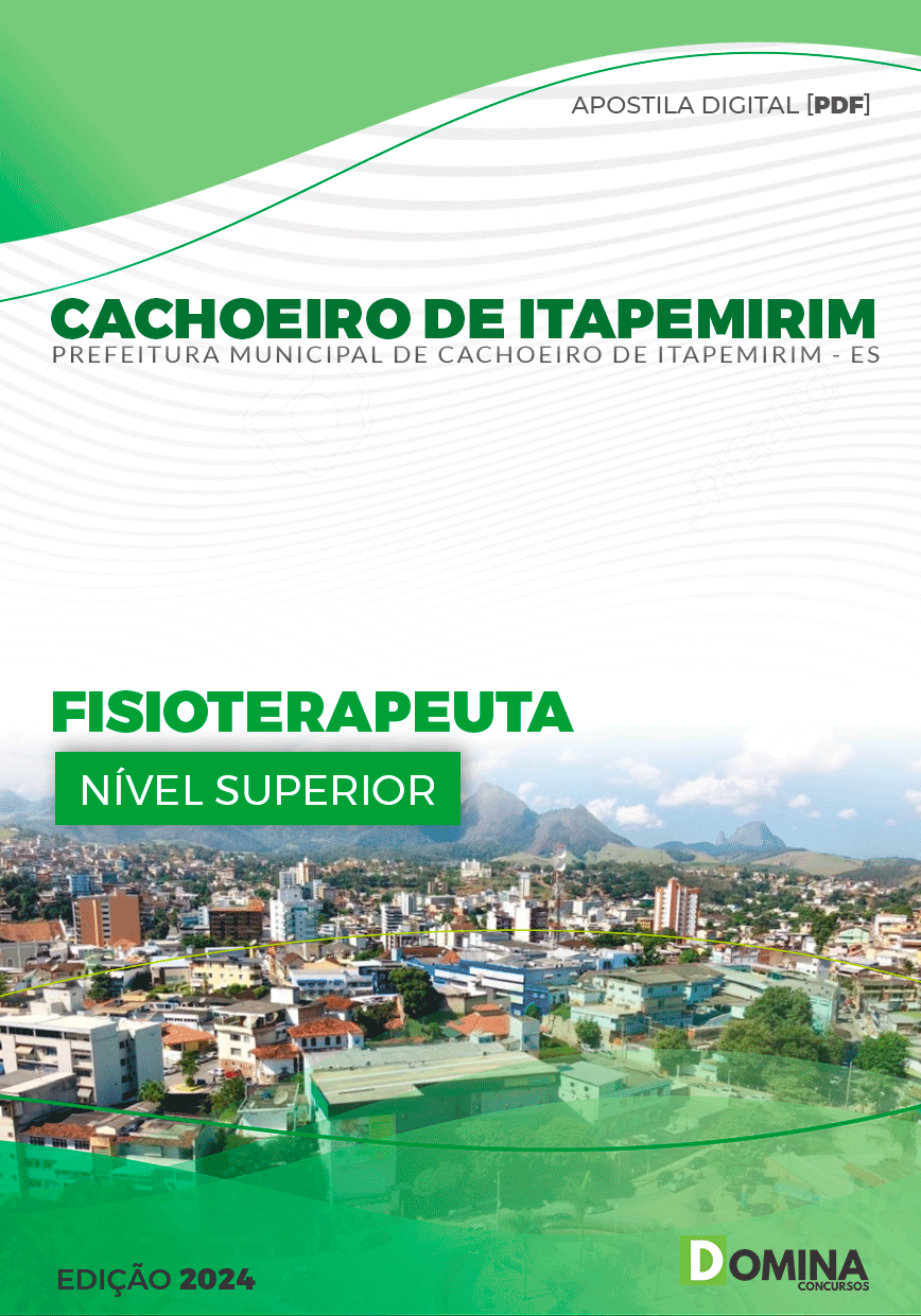 Pref Cachoeiro de Itapemirim ES 2024 Fisioterapeuta