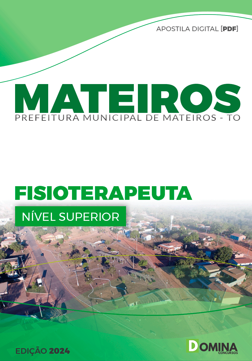 Apostila Pref Mateiros TO 2024 Fisioterapeuta