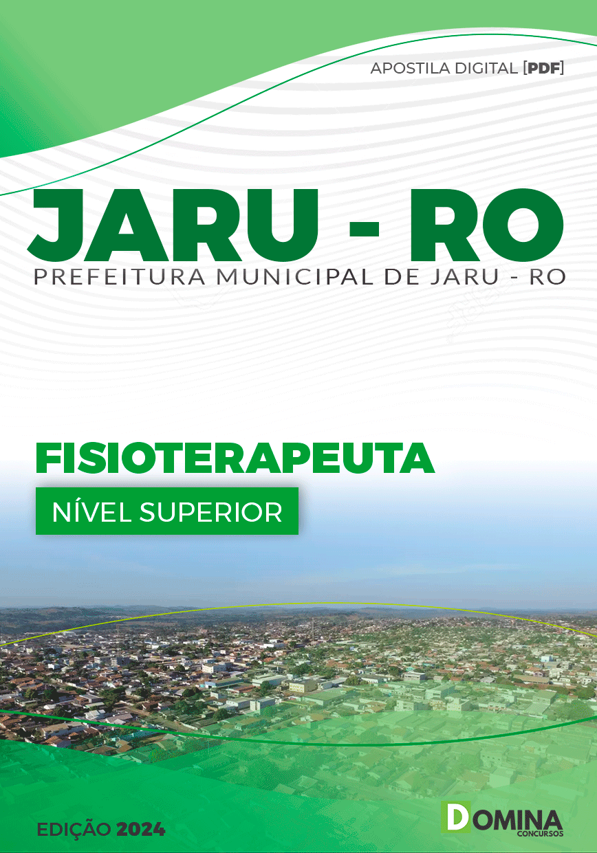 Apostila Pref Jaru RO 2024 Fisioterapeuta