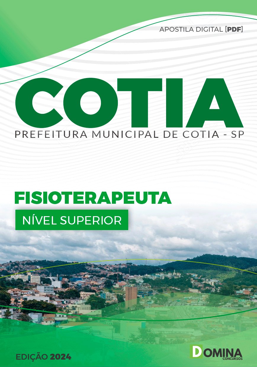 Apostila Concurso Pref Cotia SP 2024 Fisioterapeuta