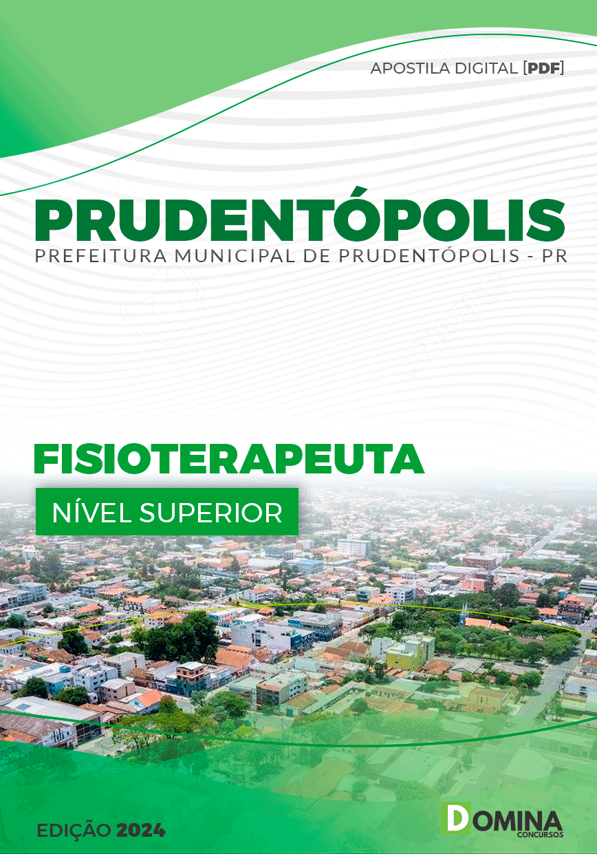 Apostila Pref Prudentópolis PR 2024 Fisioterapeuta