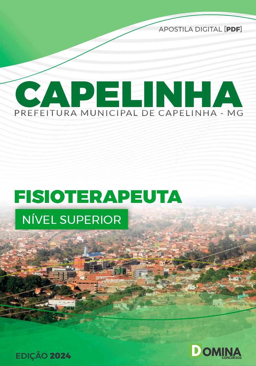 Apostila Pref Capelinha MG 2024 Fisioterapeuta