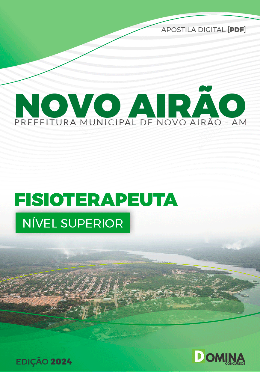 Apostila Pref Novo Airão AM 2024 Fisioterapeuta