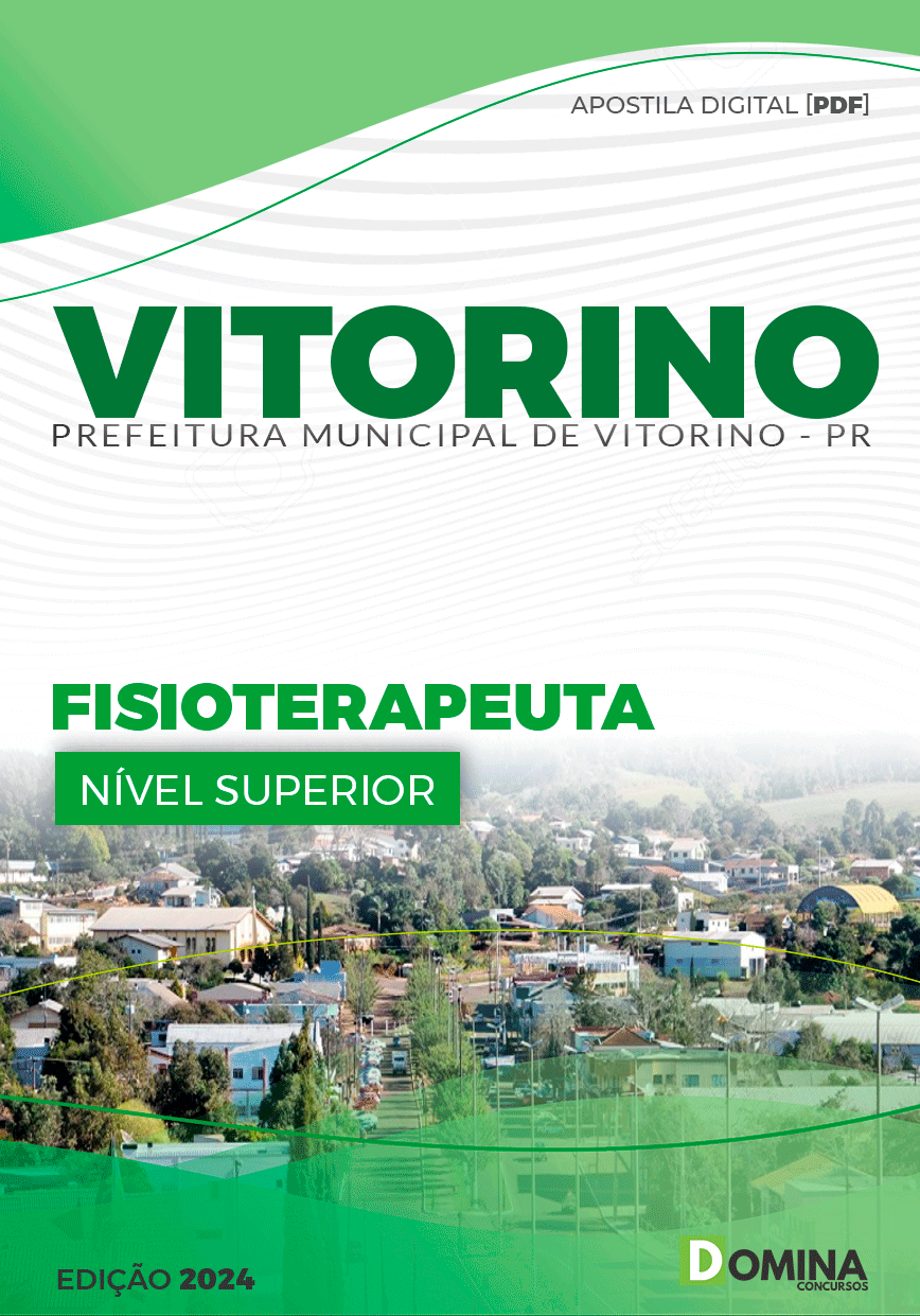 Apostila Pref Vitorino PR 2024 Fisioterapeuta