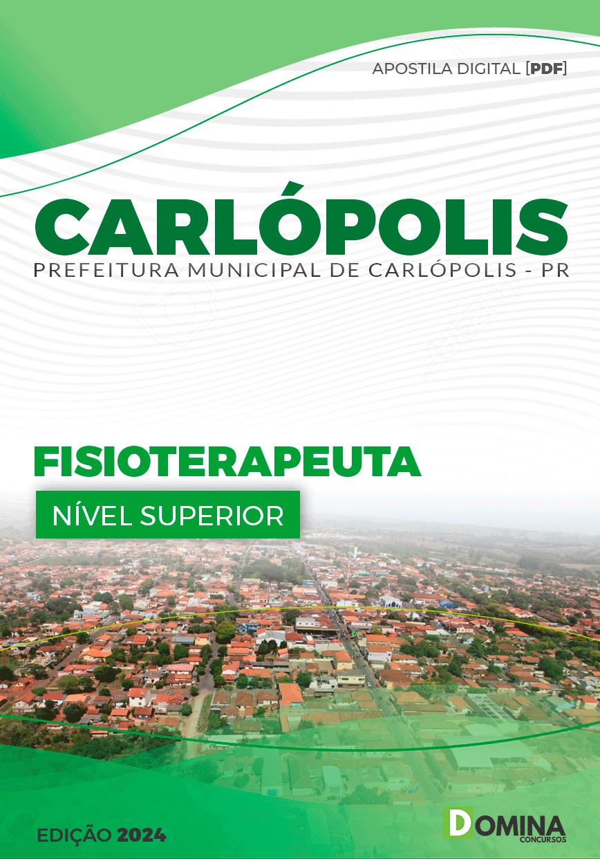 Apostila Pref Carlópolis PR 2024 Fisioterapeuta