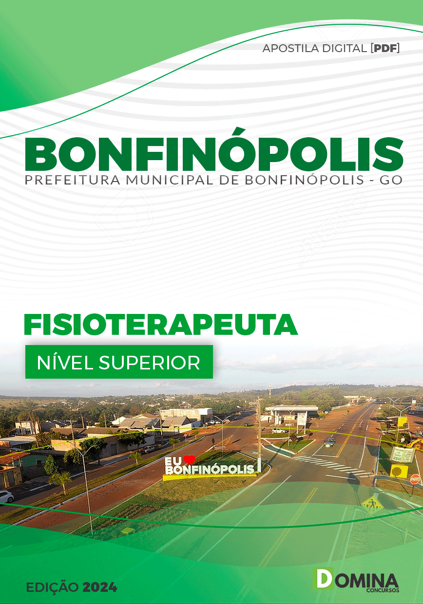 Apostila Pref Bonfinópolis GO 2024 Fisioterapeuta