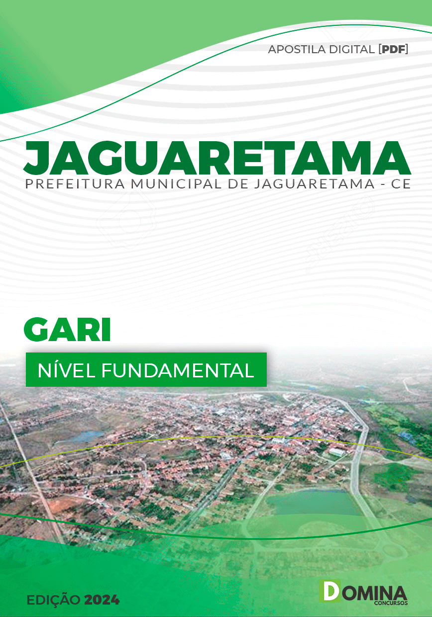 Apostila Pref Jaguaretama CE 2024 Gari