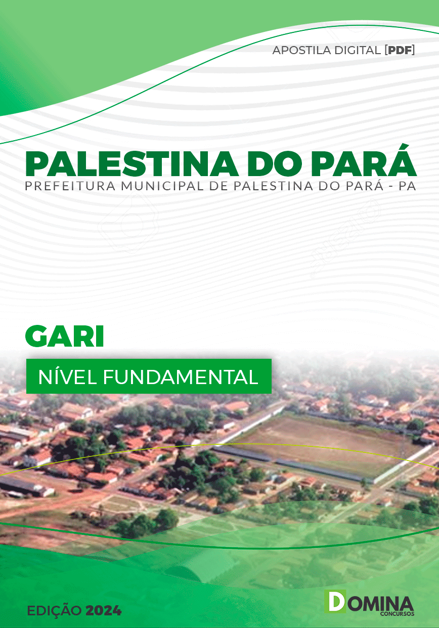 Apostila Concurso Pref Palestina PA 224 Gari