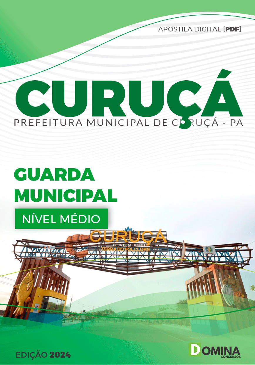 Apostila Pref Curuçá PA 2024 Guarda Municipal