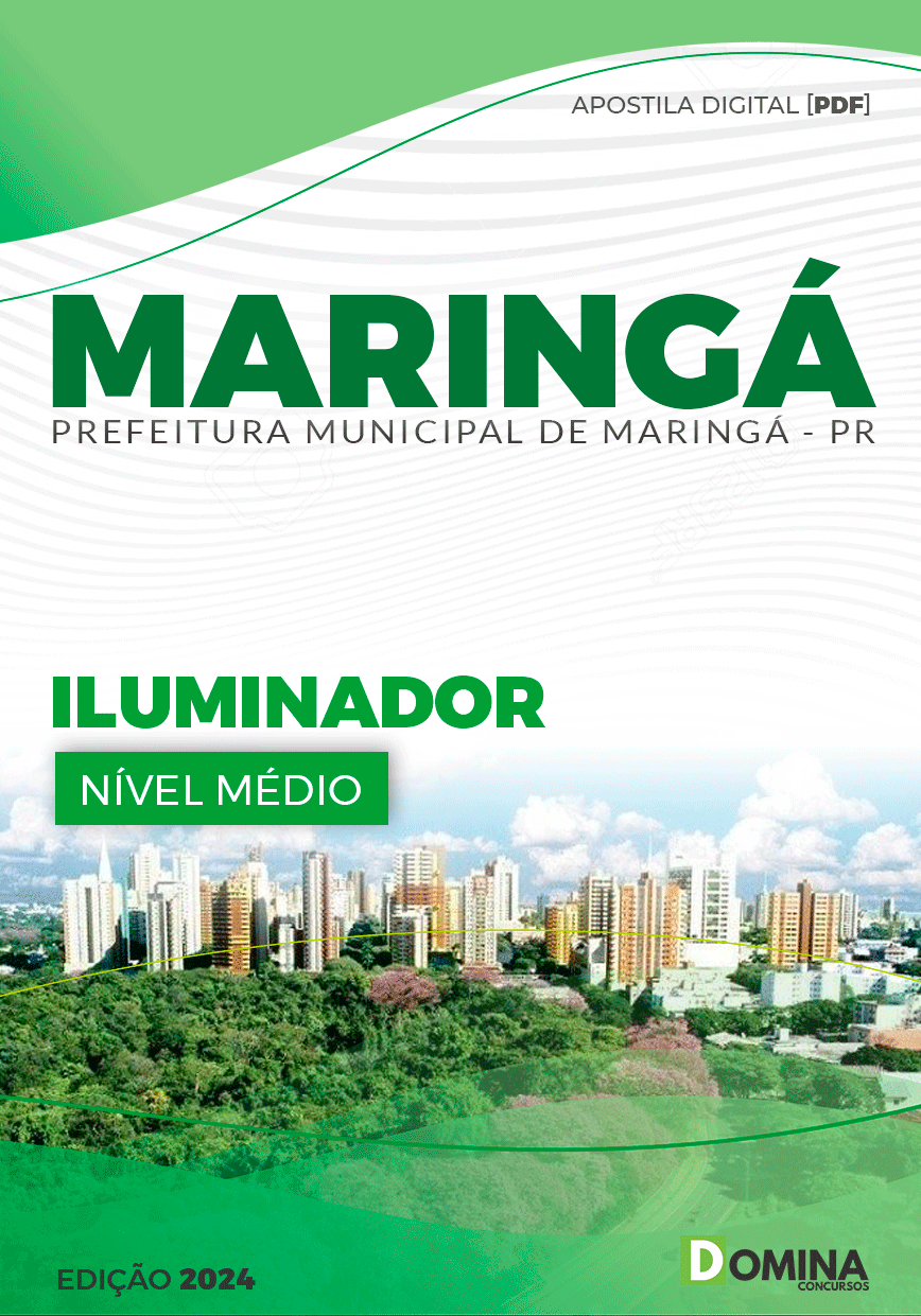 Apostila Pref Maringá PR 2024 Iluminador