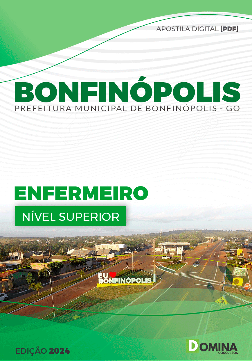 Apostila Pref Bonfinópolis GO 2024 Enfermeiro