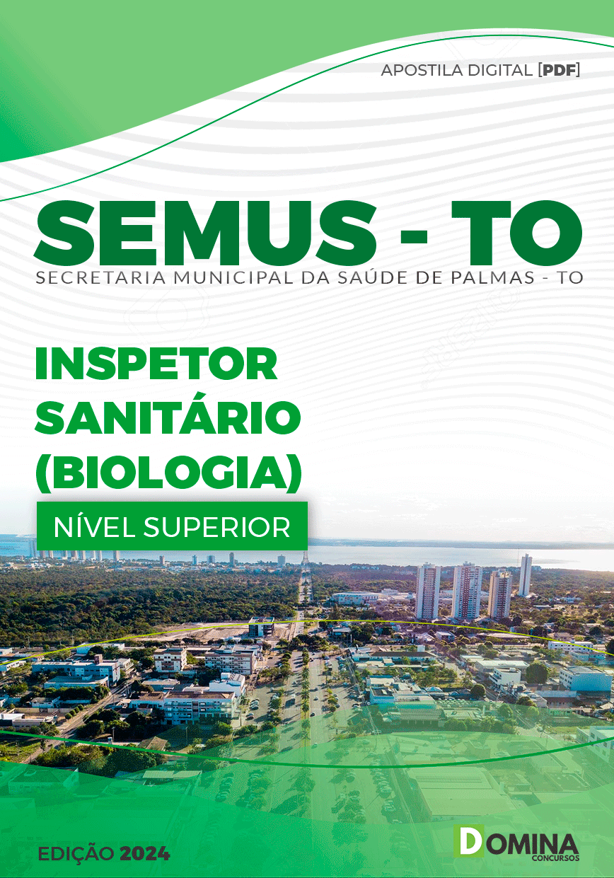 Apostila SEMUS TO 2024 Inspetor Sanitário