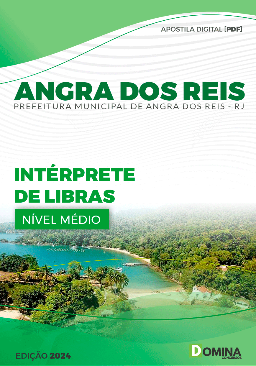 Apostila Pref Angra dos Reis RJ 20024 Intérprete Libras