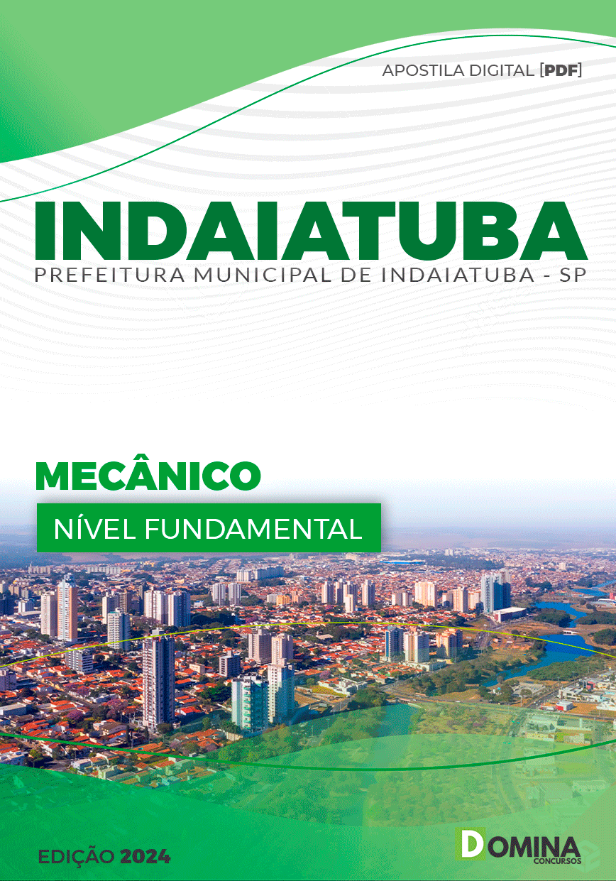 Apostila Pref Indaiatuba SP 2024 Mecânico