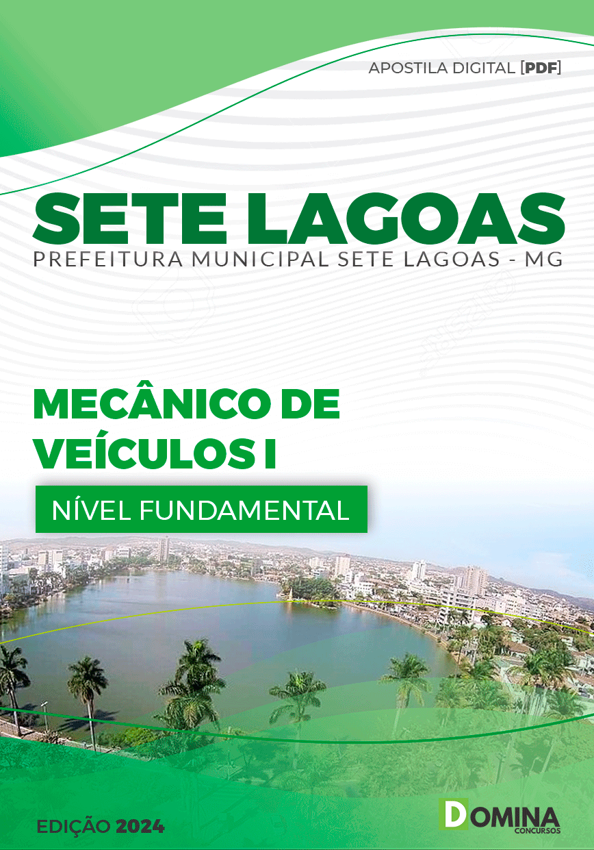 Apostila Pref Sete Lagoas MG 2024 Mecânico Veículo I