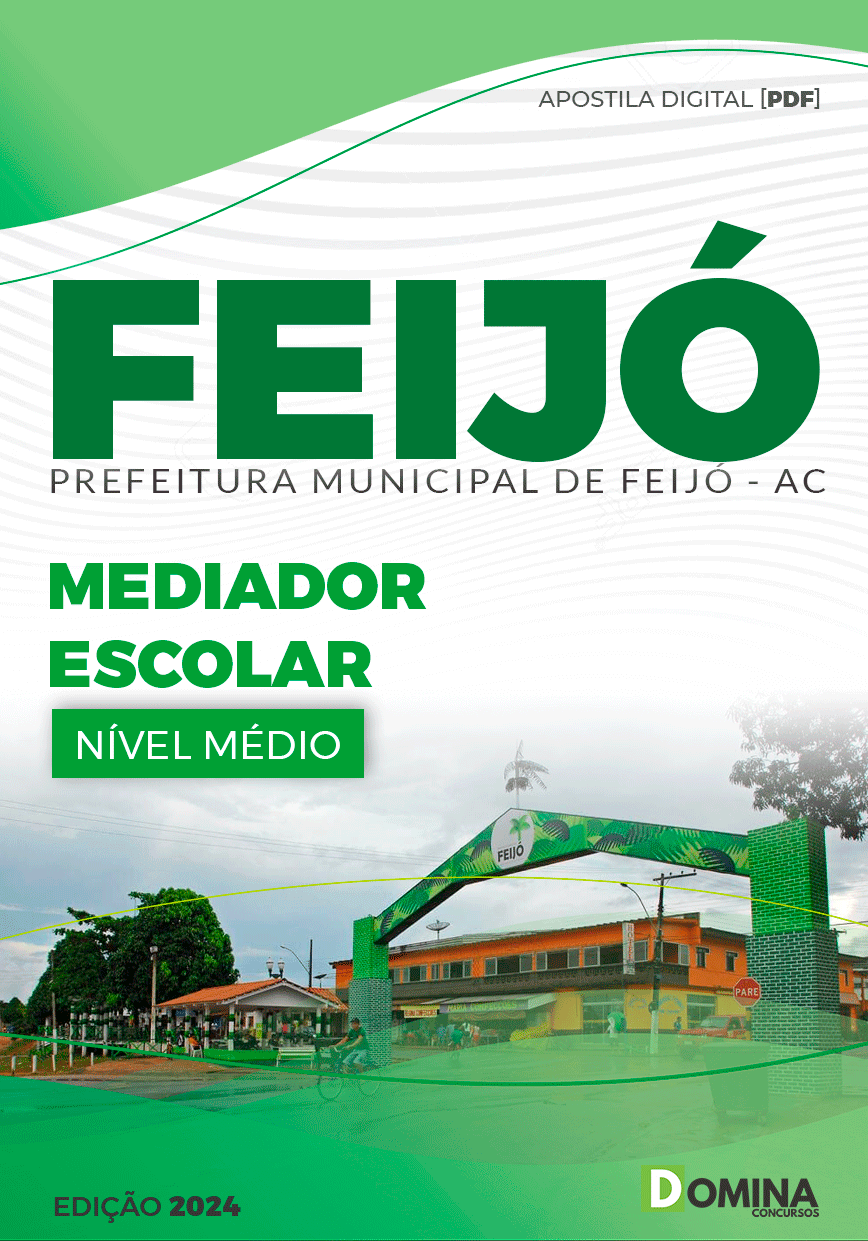 Apostila Pref Feijó AC 2024 Mediador Escolar