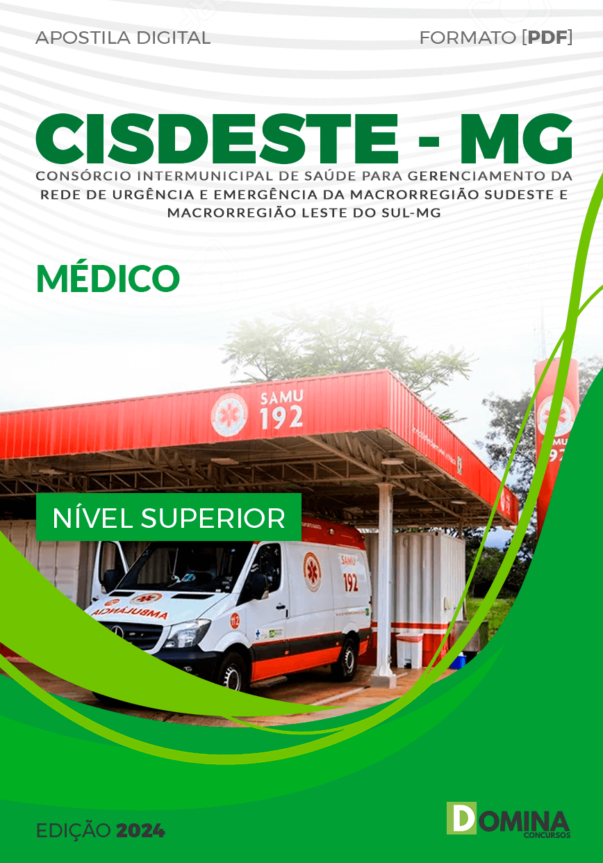 Apostila Concurso CISDESTE MG 2024 Médico