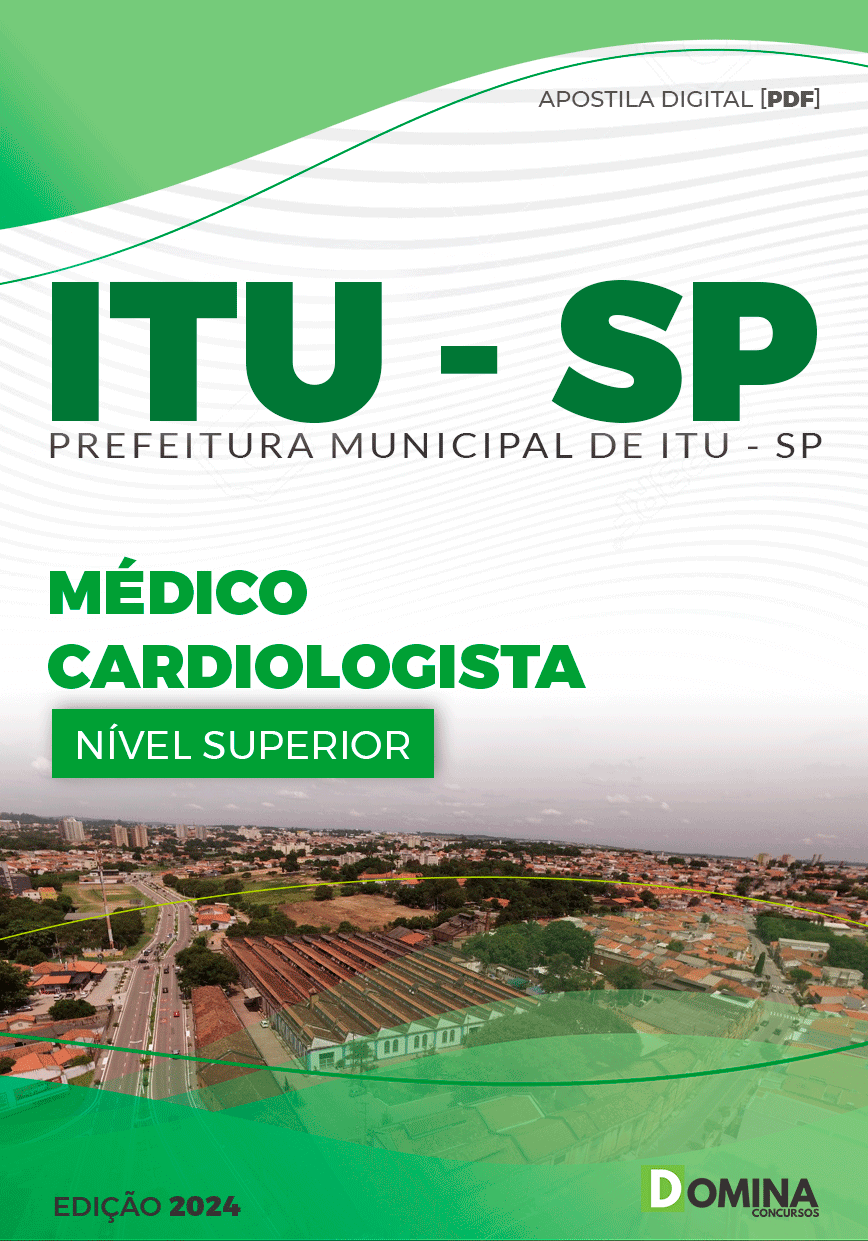 Apostila Pref Itu SP 2024 Médico Cardiologista