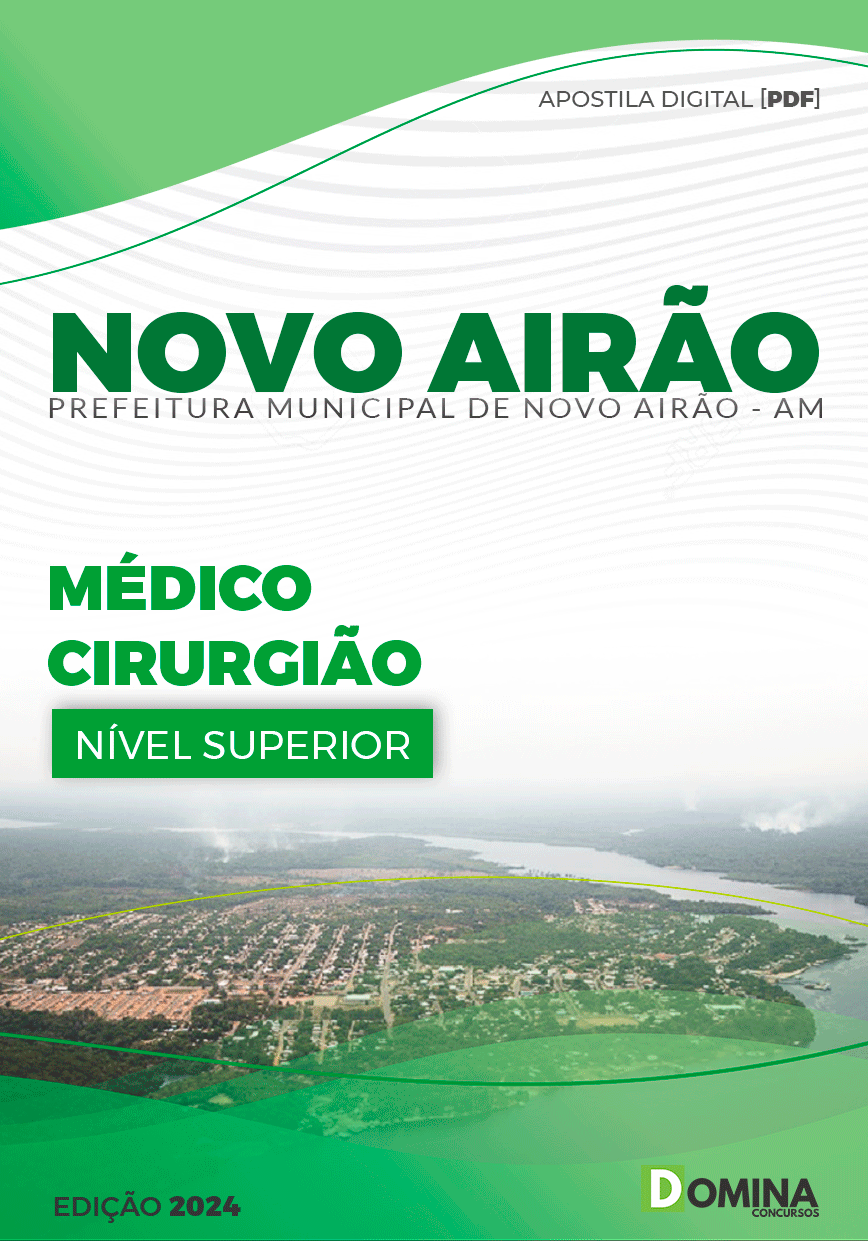 Apostila Pref Novo Airão AM 2024 Médico Cirurgião