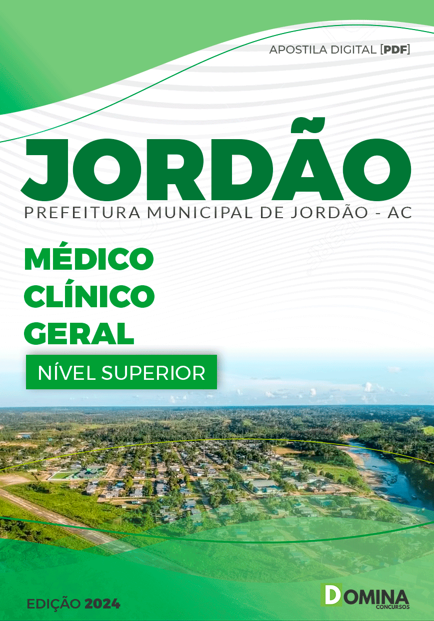 Apostila Pref Jordão AC 2024 Médico Clínico Geral