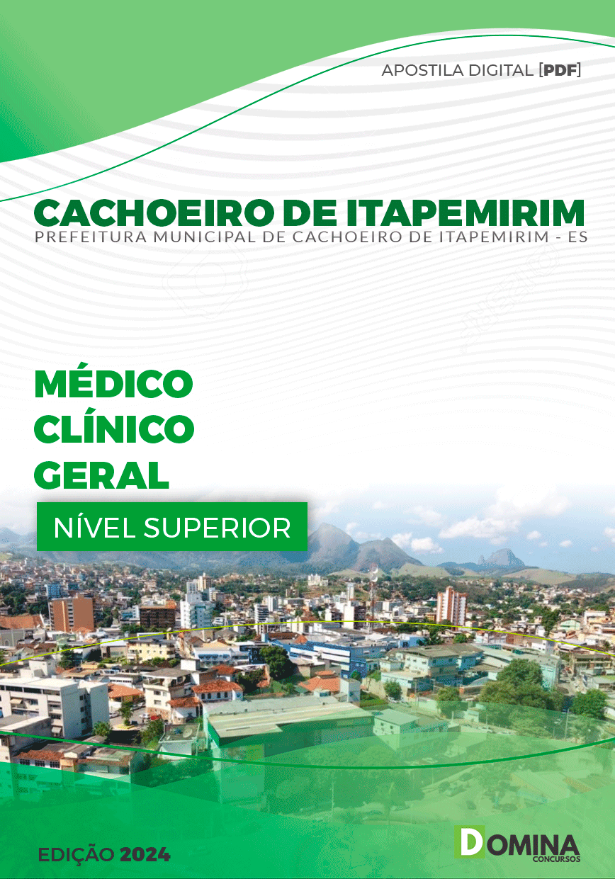 Pref Cachoeiro de Itapemirim ES 2024 Médico Clinico Geral