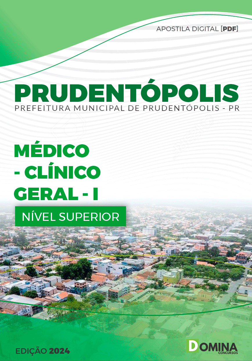 Apostila Pref Prudentópolis PR 2024 Médico Clínico Geral