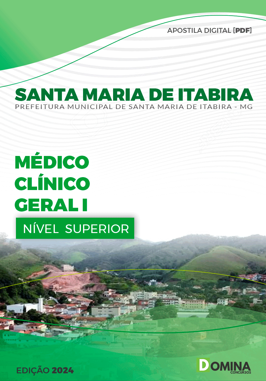 Apostila Pref Santa Maria Itabira MG 2024 Médico Clínico Geral