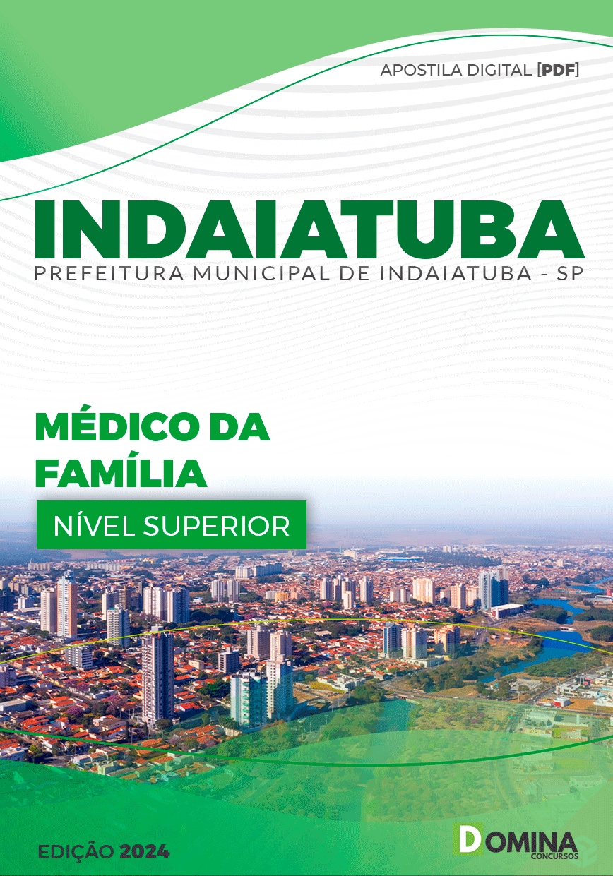Apostila Pref Indaiatuba SP 2024 Médico Família