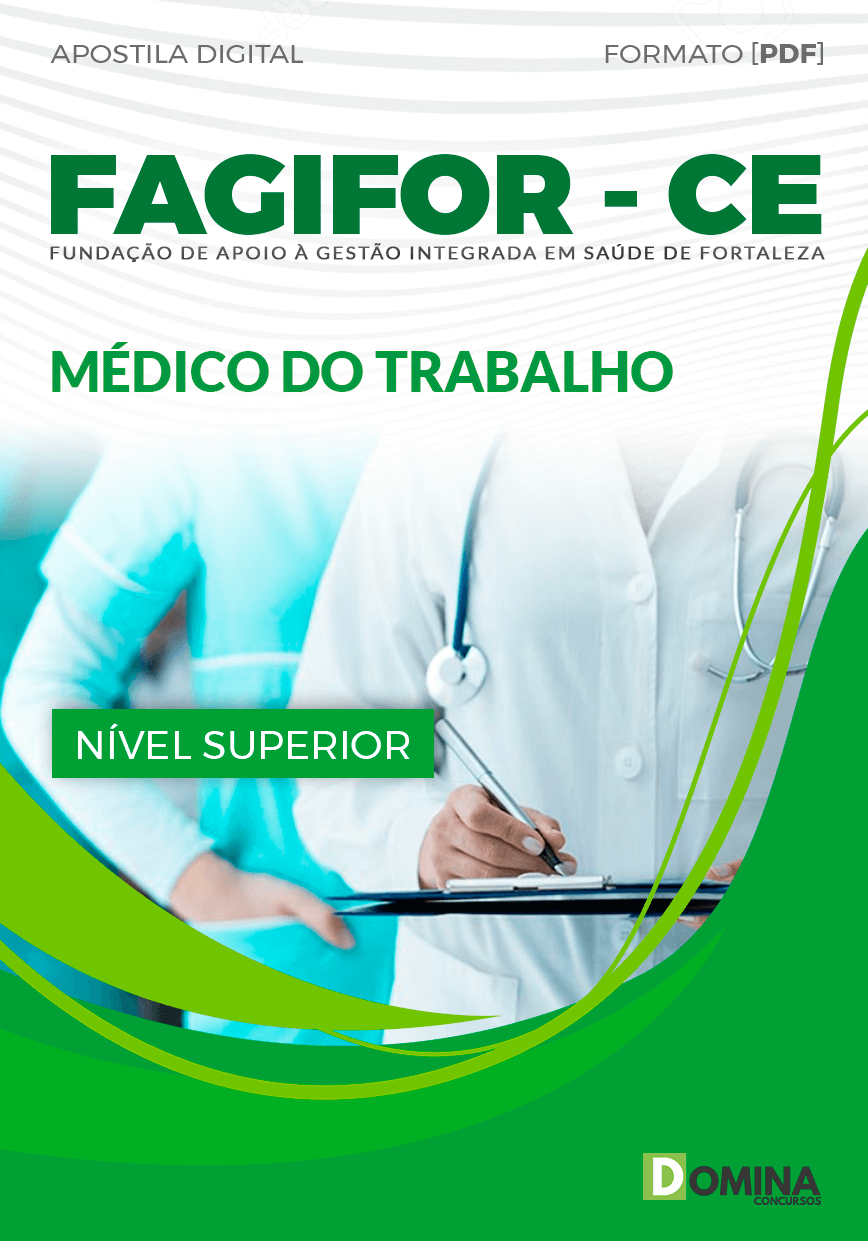 Apostila Concurso FAGIFOR CE 2024 Médico Trabalho