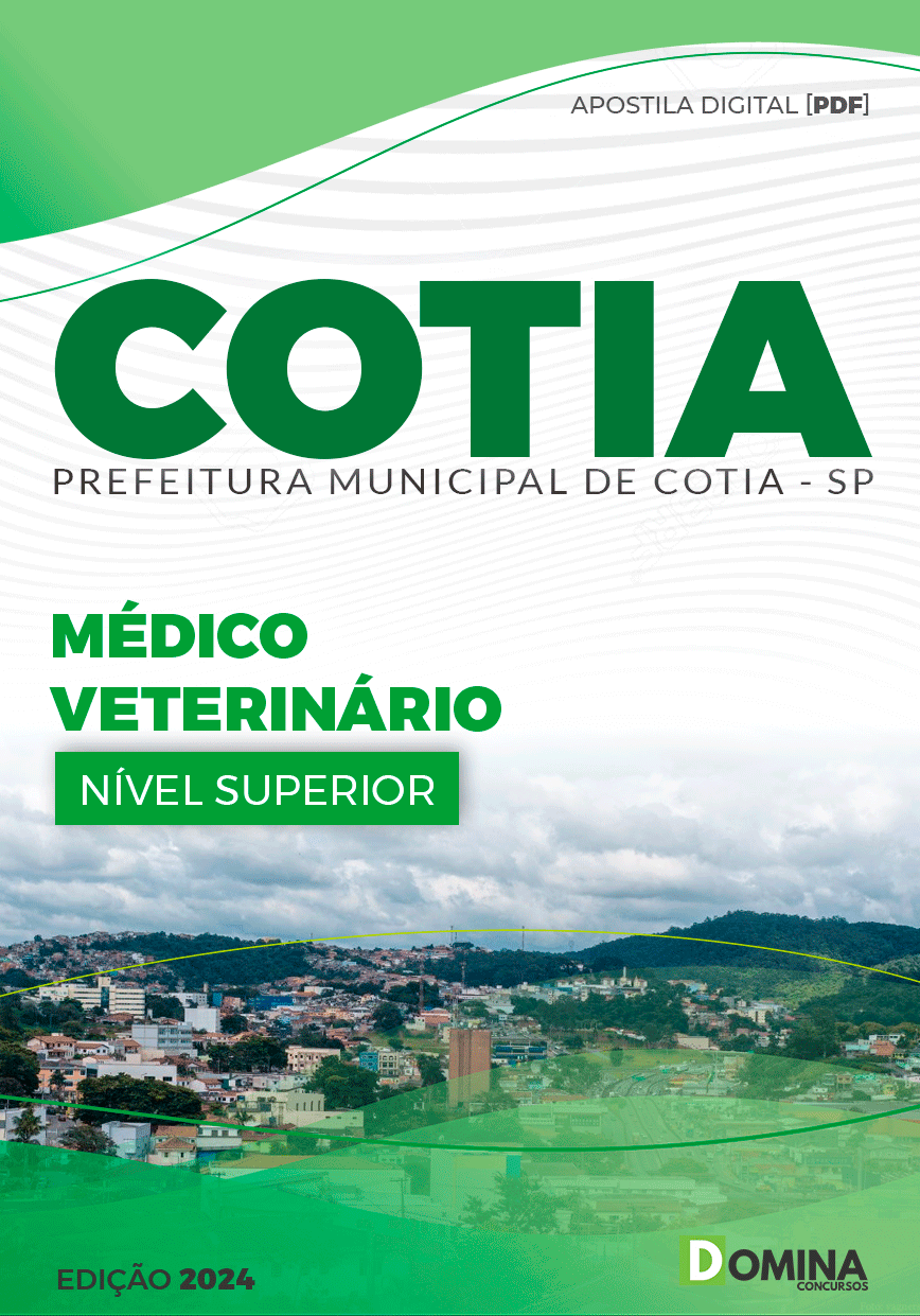 Apostila Concurso Pref Cotia SP 2024 Médico Veterinário