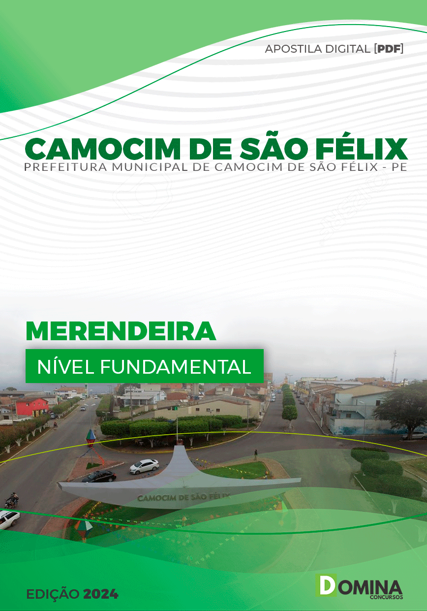 Pref Camocim São Félix PE 2024 Merendeira