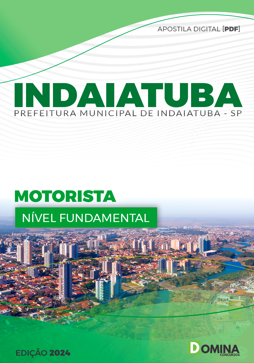 Apostila Pref Indaiatuba SP 2024 Motorista