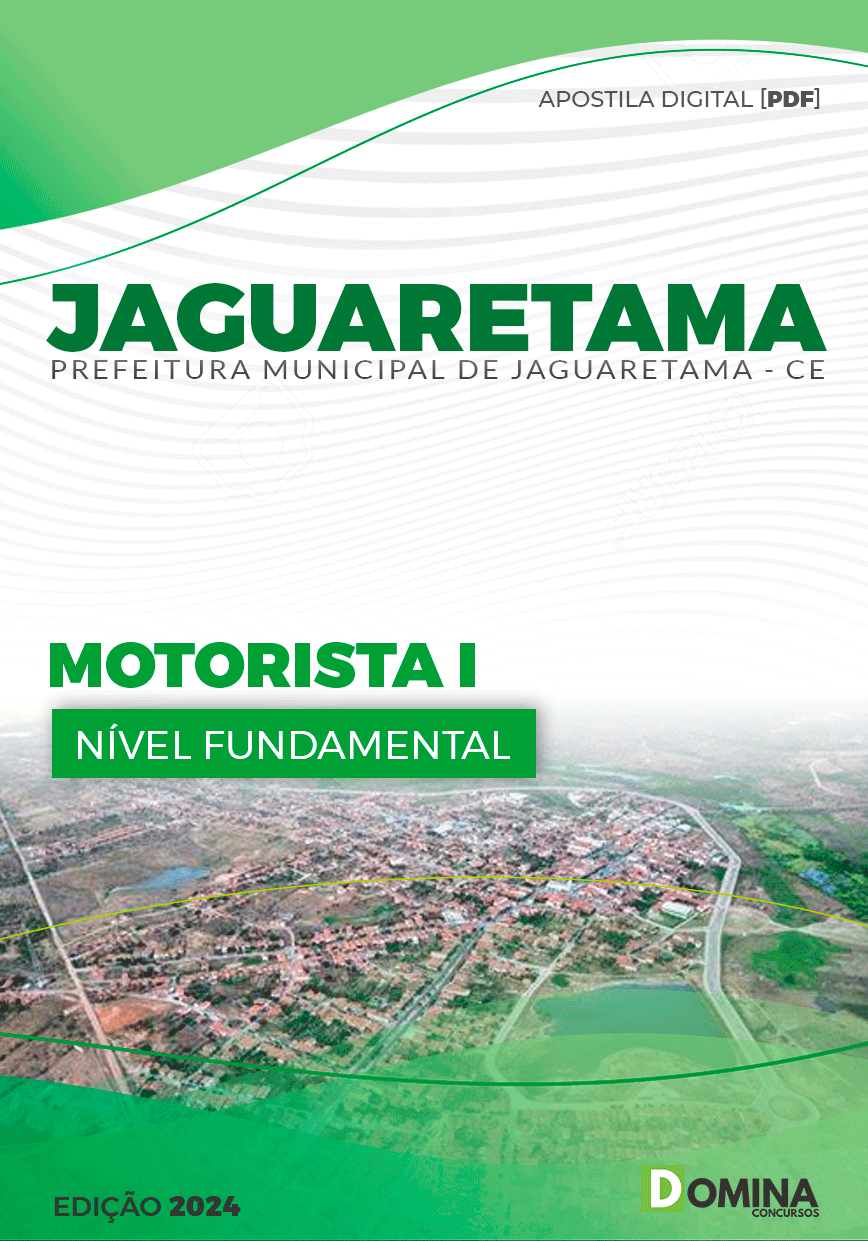 Apostila Pref Jaguaretama CE 2024 Motorista I