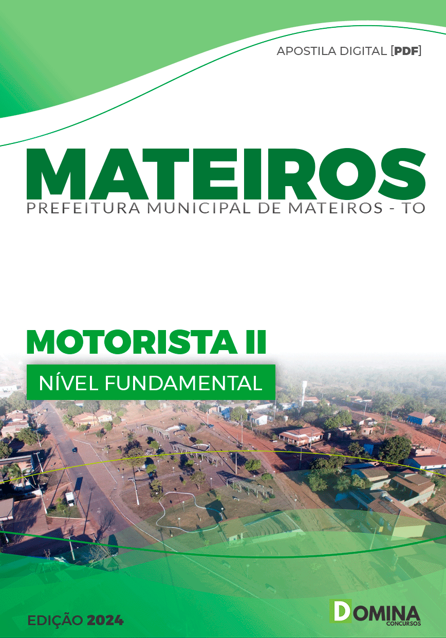 Apostila Pref Mateiros TO 2024 Motorista II