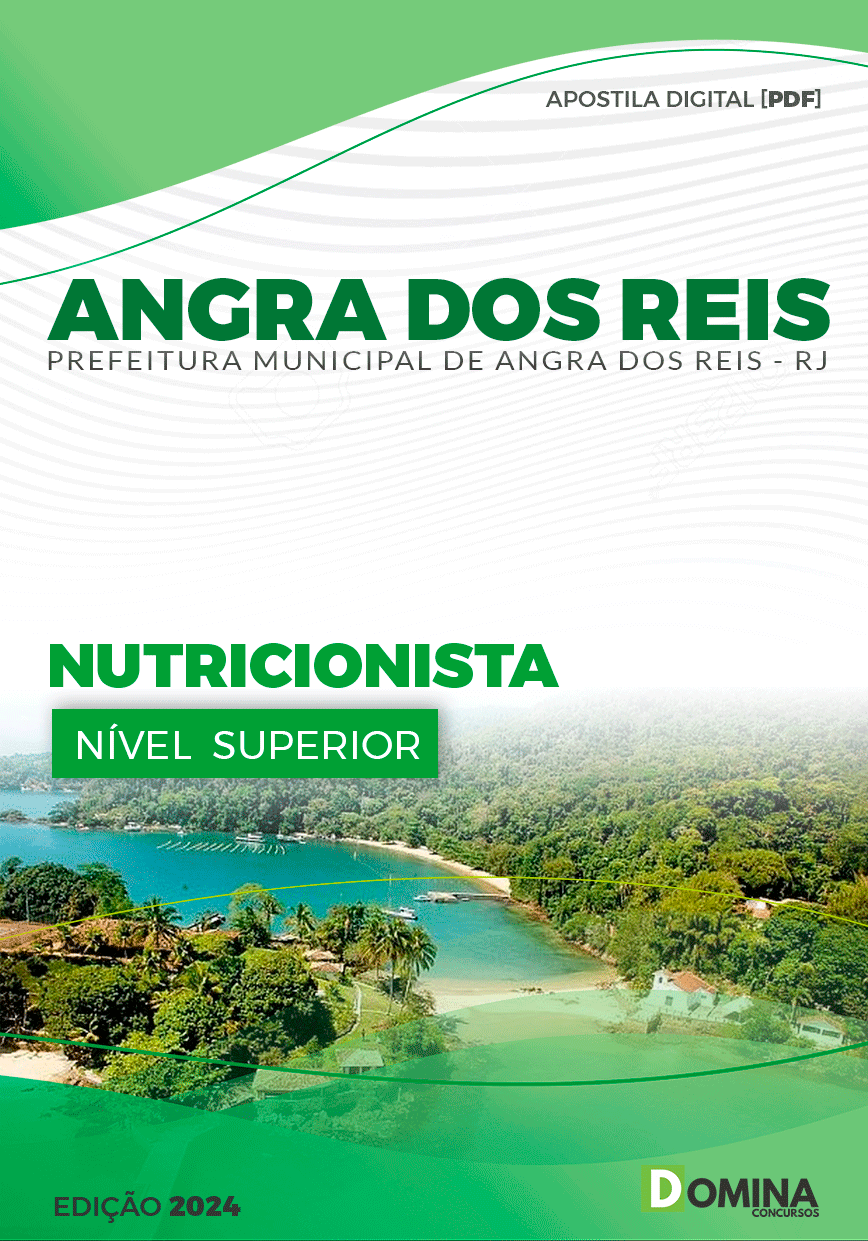 Apostila Pref Angra dos Reis RJ 20024 Nutricionista