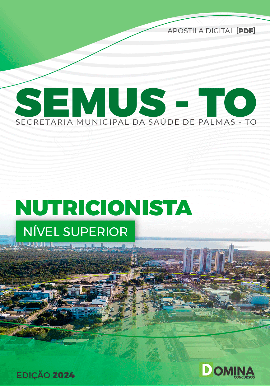 Apostila SEMUS TO 2024 Nutricionista